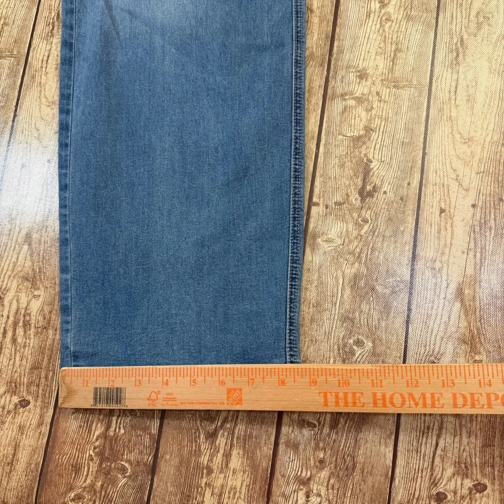 True Religion Denim Cargo SN Straight Jeans Mens 28 Blue Medium Tide Wash NWT